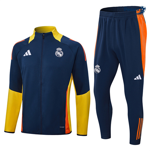 Negozio Tuta Calcio giacca Real Madrid blu reale 2024-2025