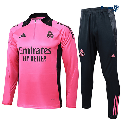 Collezione Tuta Calcio Real Madrid rosa 2024-2025