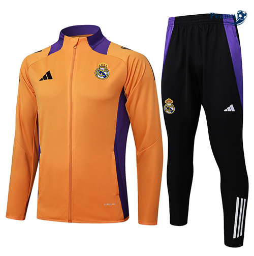 Saldi Tuta Calcio giacca Real Madrid Giallo 2024-2025