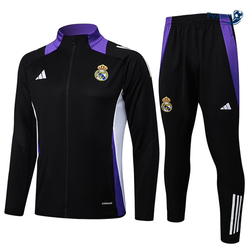 Scelta Tuta Calcio giacca Real Madrid Nero 2024-2025
