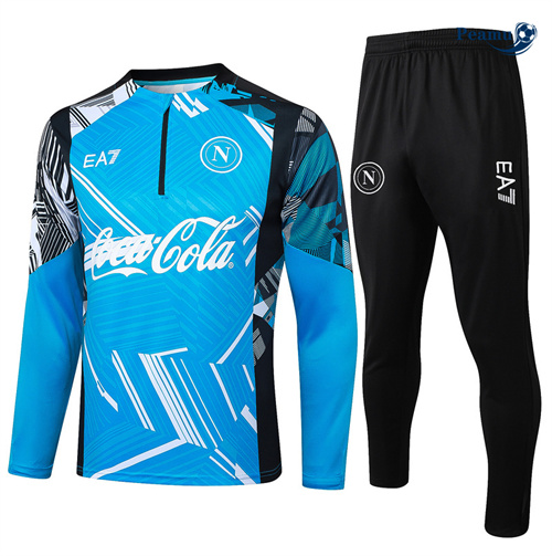 La moda Tuta Calcio SSC Napoli Blu 2024-2025