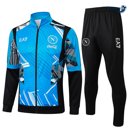 Nuove Tuta Calcio giacca SSC Napoli Blu 2024-2025