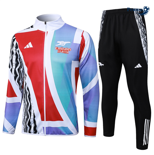 Collezione Tuta Calcio - Giacca Bambino Arsenal Bianco 2024-2025