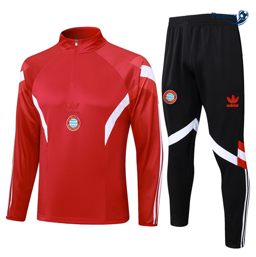Sconto Tuta Calcio Bambino Bayern Monaco Rosso 2024-2025