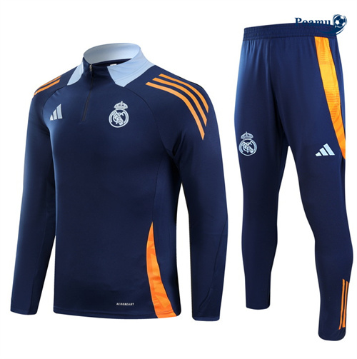 Saldi Tuta Calcio Bambino Real Madrid Blu marino 2024-2025