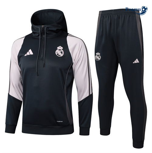 Shopping Tuta Calcio - Felpa con cappuccio Bambino Real Madrid Grigio scuro 2024-2025