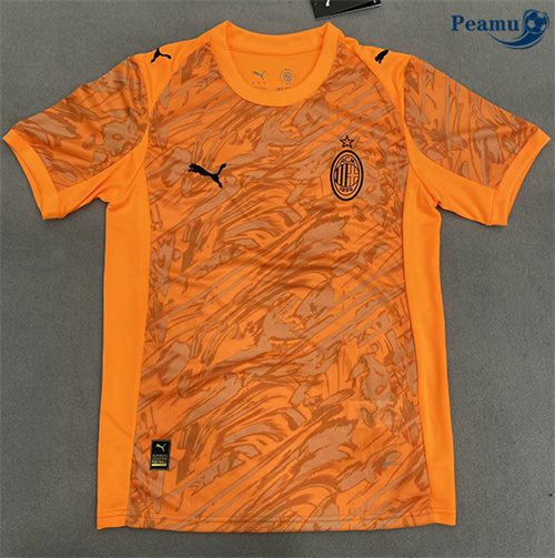 Maglia Calcio AC Milan Maillot Arancia 2025-2026