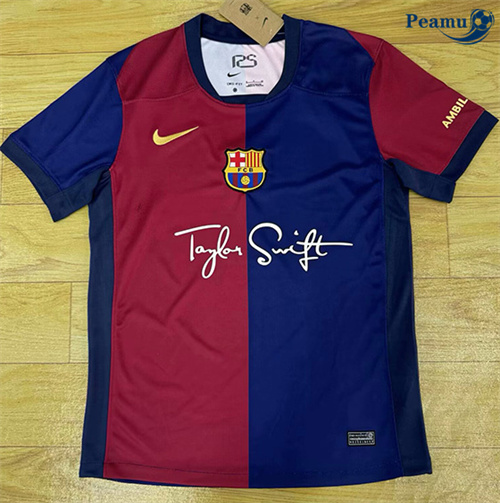 Maglia Calcio Barcellona Prima Derby 2024-2025