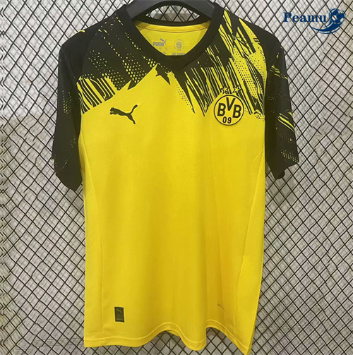 Maglia Calcio Borussia Dortmund Prima Giallo 2025-2026