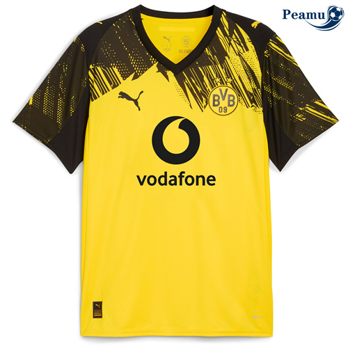 Maglia Calcio Borussia Dortmund Prima Giallo 2025-2026