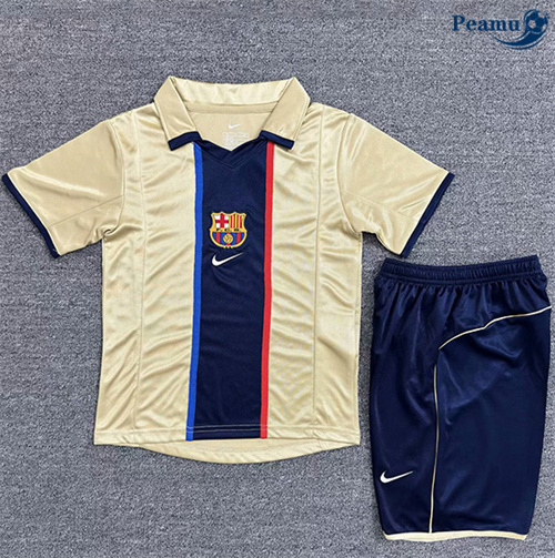 Classico Maglie Barcellona Bambino Seconda 2001-02