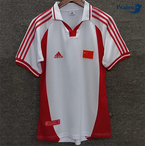 Classico Maglie Cina Maillot Bianco 2001