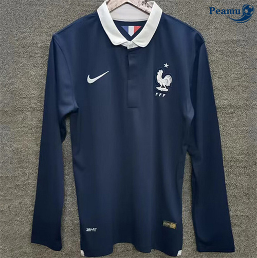 Classico Maglie Francia Maillot Prima Manica lunga 2014