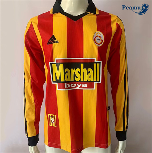 Classico Maglie Galatasaray Maillot Prima Manica lunga 1999-00