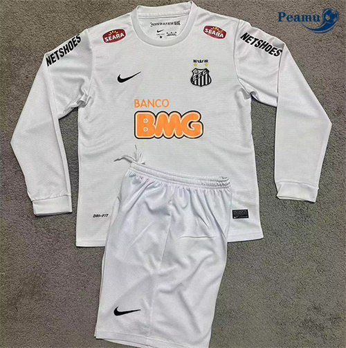 Classico Maglie Santos Bambino Maillot Prima Manica lunga 2012-13