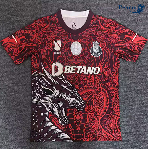 Maglia Calcio FC Porto Rosso 2025-2026