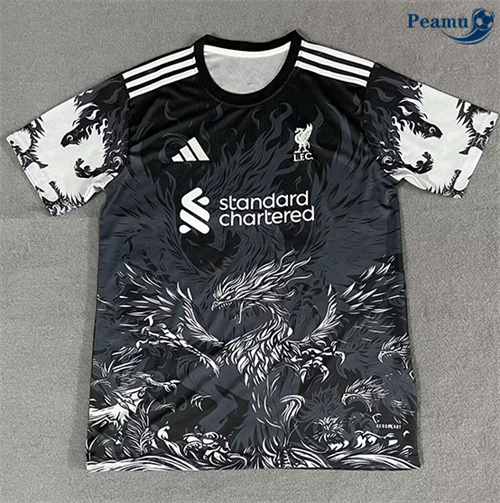 Maglia Calcio Liverpool Speciale nero/Bianco 2025-2026