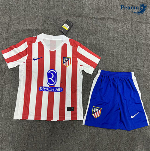 Maglia Calcio Atletico Madrid Bambino Prima 2025-2026
