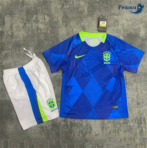 Maglia Calcio Brasile Bambino Seconda 2025-2026