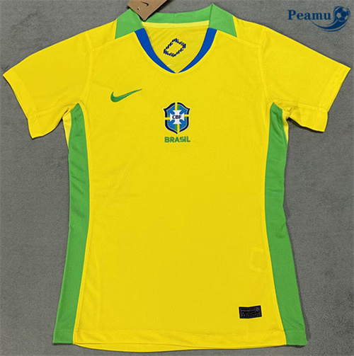 Maglia Calcio Brasil Donna Prima 2025-2026