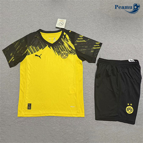 Maglia Calcio Dortmund Bambino Training 2025-2026