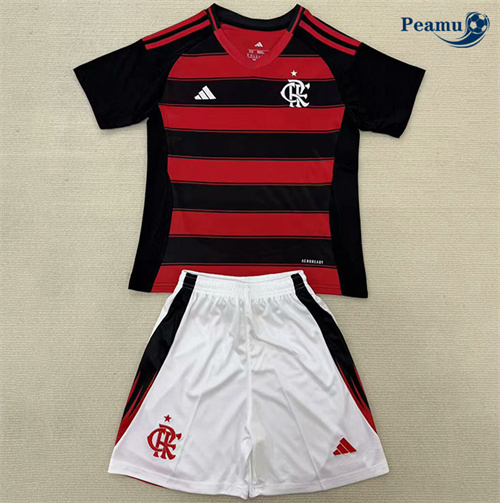 Maglia Calcio Flamengo Bambino Prima 2025-2026