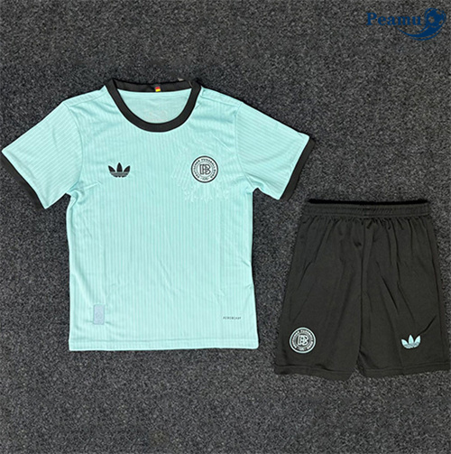 Maglia Calcio Alemania Bambino Blu 2025-2026