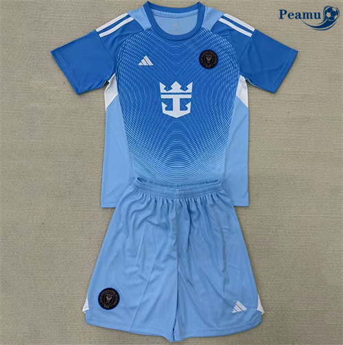 Maglia Calcio Inter Miami Bambino Portiere Blu 2025-2026