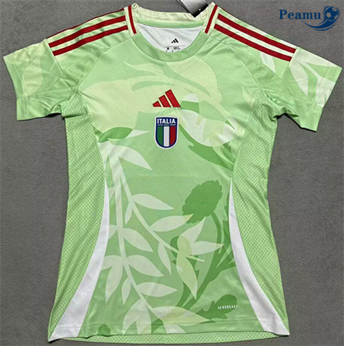 Maglia Calcio Italia Donna Verde 2025-2026