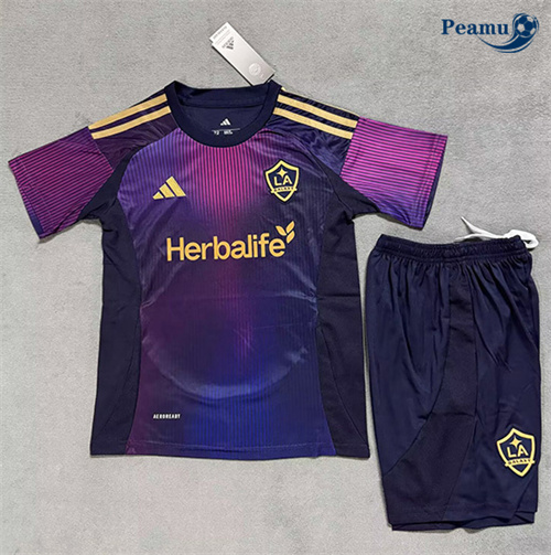 Maglia Calcio Los Angeles Galaxy Bambino Seconda 2025-2026