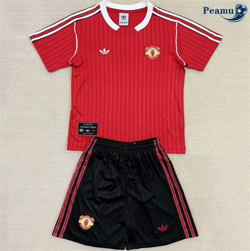 Maglia Calcio Manchester United Bambino Speciale Rosso 2025-2026