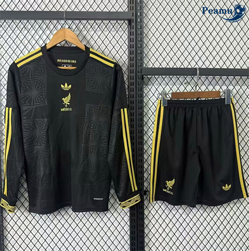 Maglia Calcio México Bambino Copa de oro Manica lunga 2025-2026