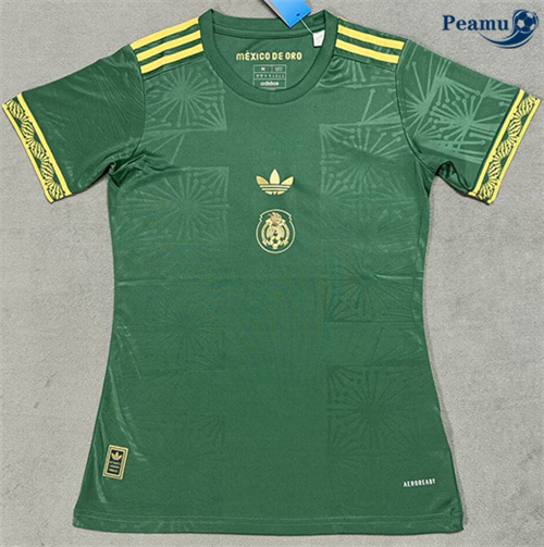 Maglia Calcio México Donna Copa de oro Verde 2025-2026