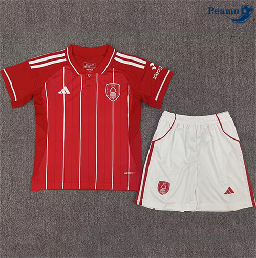 Maglia Calcio Nottingham Forest Bambino Prima 2025-2026