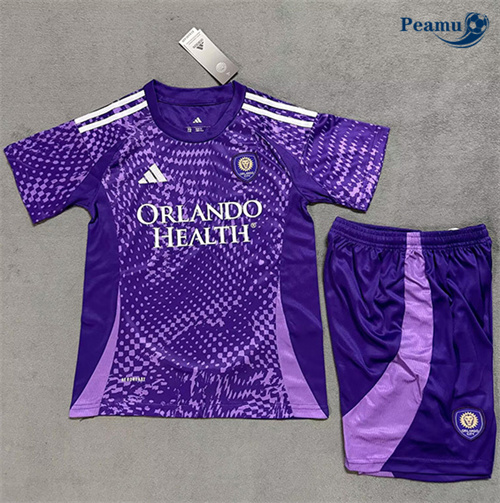 Maglia Calcio Orlando City Bambino Prima 2025-2026