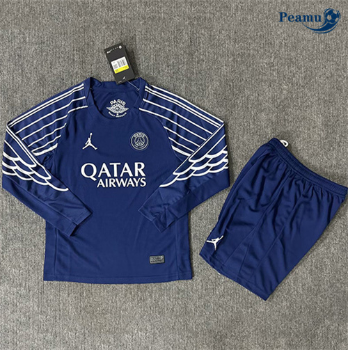 Maglia Calcio PSG Bambino Terza Manica lunga 2024-2025
