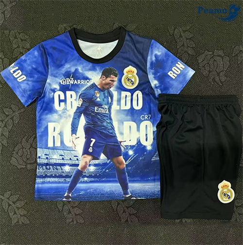 Maglia Calcio Bambino Real Madrid Blu 2025-2026