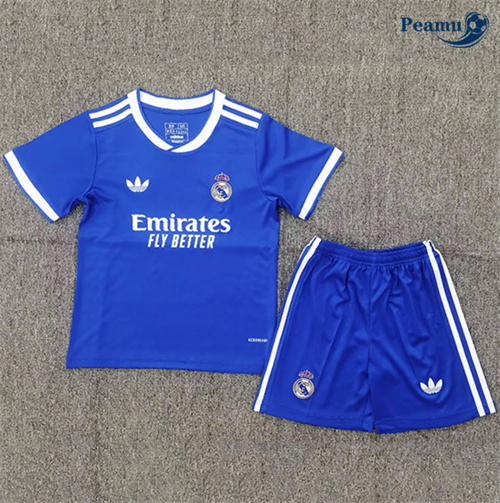 Maglia Calcio Real Madrid Bambino Blu 2025-2026