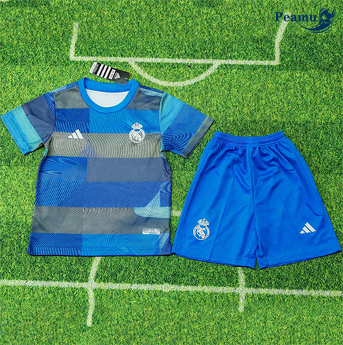 Maglia Calcio Real Madrid Bambino Speciale Blu 2025-2026