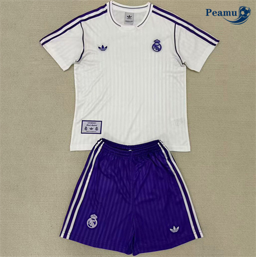 Maglia Calcio Real Madrid Bambino Bianco 2025-2026