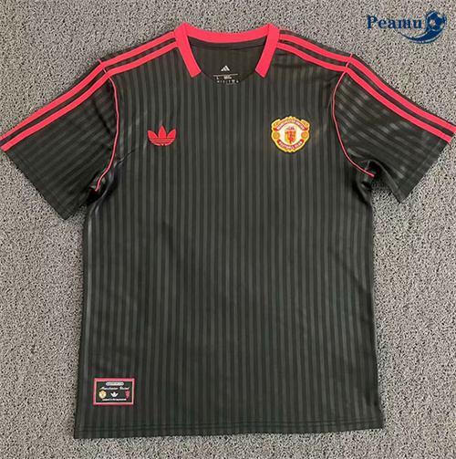 Maglia Calcio Manchester United Training nero 2025-2026