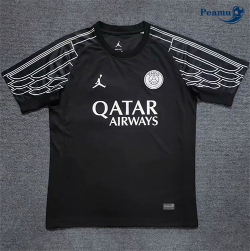 Maglia Calcio PSG nero 2024-2025