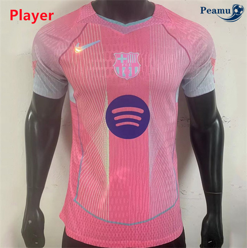 Maglia Calcio Player Barcellona Speciale Rosa 2025-2026