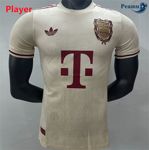 Maglia Calcio Player Bayern Monaco 120° anniversario Giallo 2025-2026