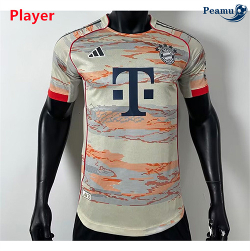 Maglia Calcio Player Bayern Monaco Seconda 2025-2026