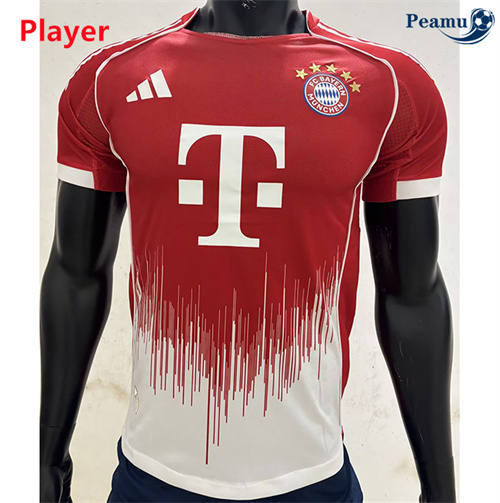 Maglia Calcio Player Bayern Monaco Prima 2025-2026