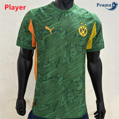 Maglia Calcio Player Borussia Dortmund Verde 2025-2026