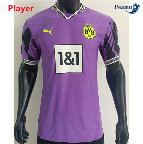 Maglia Calcio Player Borussia Dortmund Portiere Violeta 2025-2026
