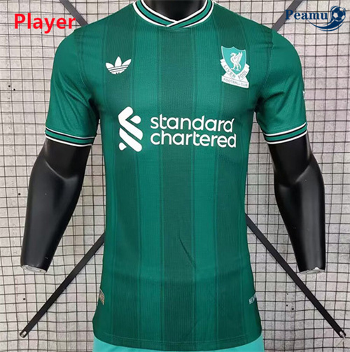 Maglia Calcio Player Liverpool Verde 2025-2026