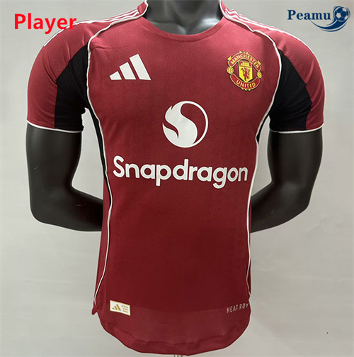 Maglia Calcio Player Manchester United Prima 2025-2026